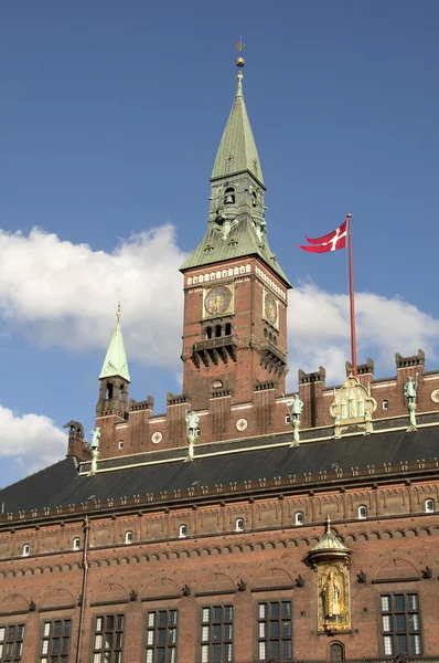 Kööpenhaminan kaupungintalo — kuvapankkivalokuva