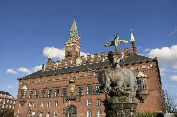 Copenhagen city Hall — Stock Photo, Image