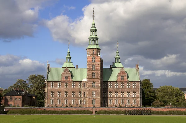Kopenhaga rosenborg slot zamek — Zdjęcie stockowe