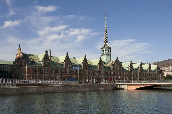 Copenhague, la vieja bolsa de valores — Foto de Stock