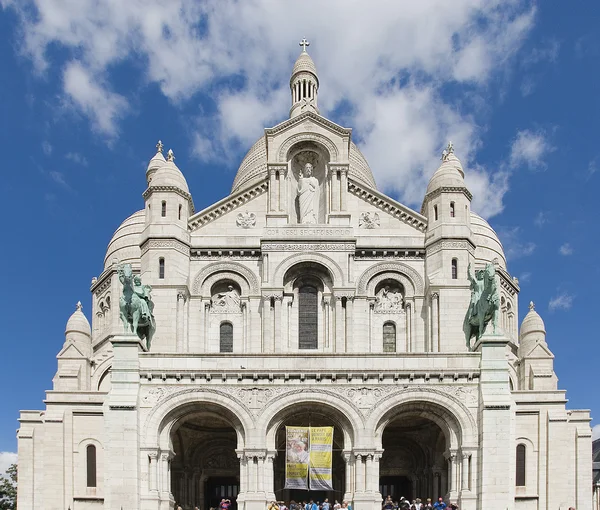 Παρίσι sacre coeur Μονμάρτη — Φωτογραφία Αρχείου