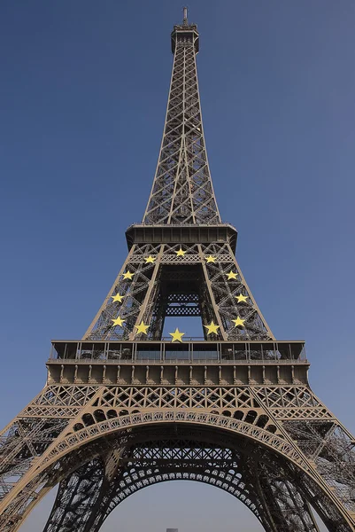 Turnul Paris eiffel — Fotografie, imagine de stoc