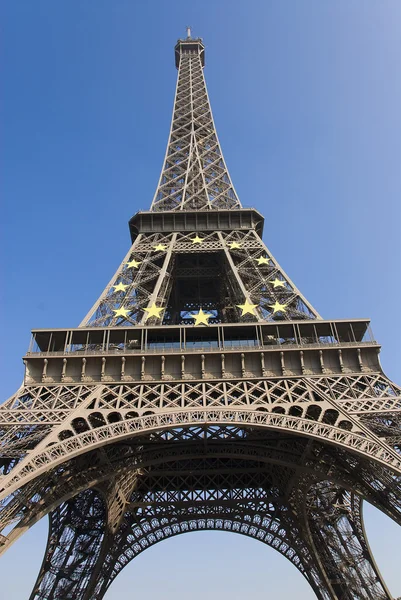 Paříž Eiffelova věž — Stock fotografie