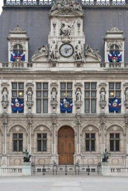 Paris Hotel De Ville,The City Hall clipart