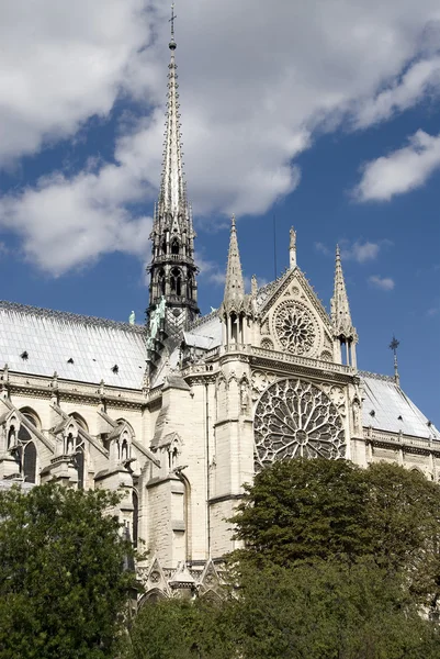 Parijs, notre dame kathedraal — Stockfoto