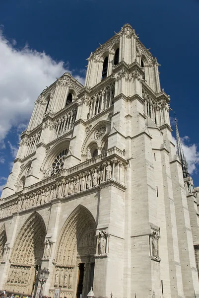 Paris, notre dame-katedralen — Stockfoto