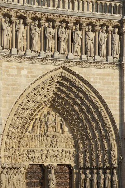 Paris, Cathédrale Notre Dame — Photo
