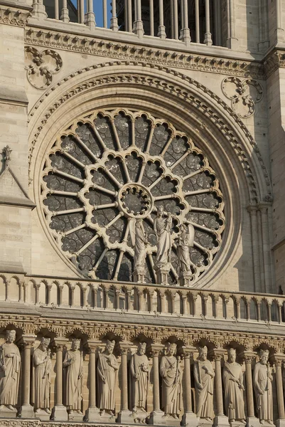Parigi, Cattedrale di Notre Dame — Foto Stock
