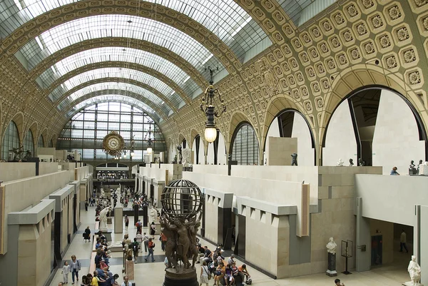 Gare d'Orsay Müzesi Paris — Stok fotoğraf