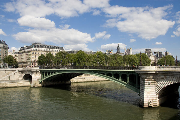 Paris view of the river Seine
