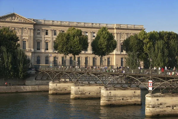 Paris vista para o rio Sena — Fotografia de Stock