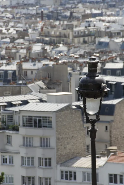 Париж, вид з Монмартр — стокове фото