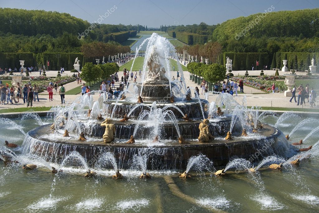 Royal residence Versailles fountain ⬇ Stock Photo, Image by © paolo ...