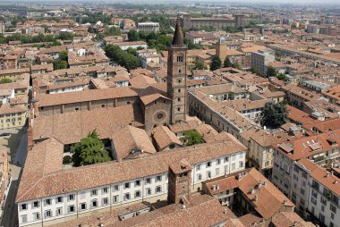 Pavia 'nın hava görüntüsü