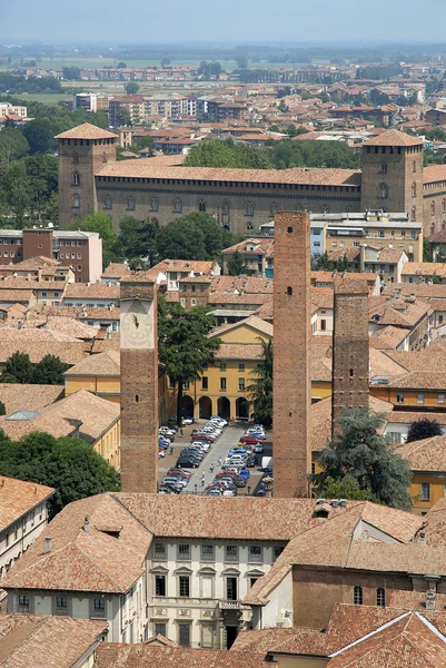 Luftaufnahme von Pavia — Stockfoto
