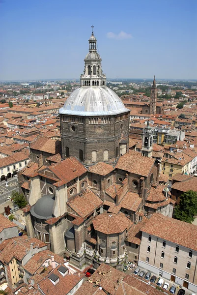 Vista aérea de Pavia — Fotografia de Stock