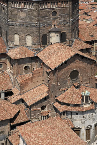 Pavia 'nın hava görüntüsü — Stok fotoğraf