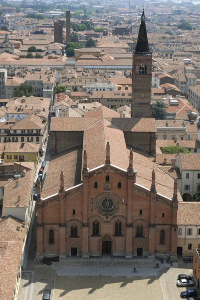 Αεροφωτογραφία της Pavia — Φωτογραφία Αρχείου