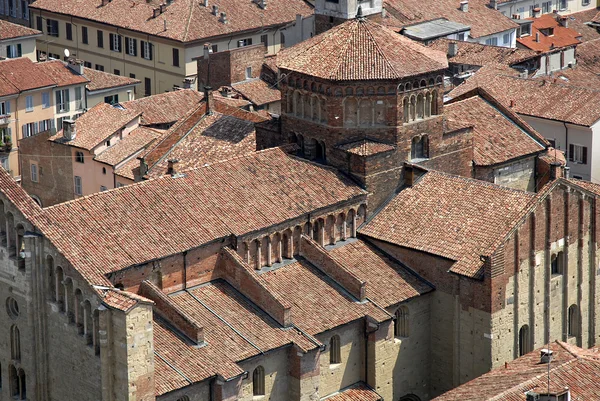 Aerial view of Pavia — Stock Photo, Image