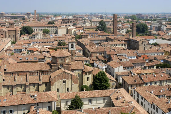 Pavia 'nın hava görüntüsü — Stok fotoğraf