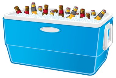 Beer cooler clipart