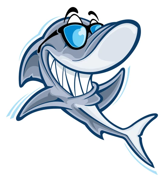 偉大な白いサメ — ストックベクタ