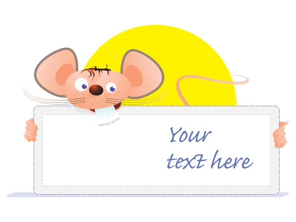Ποντίκια κάρτα — Διανυσματικό Αρχείο