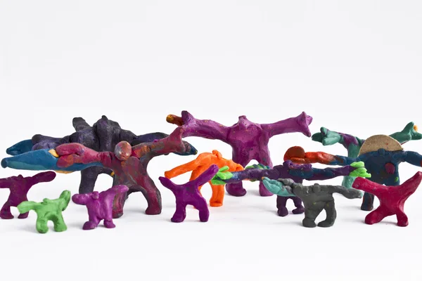 stock image Strange plasticine