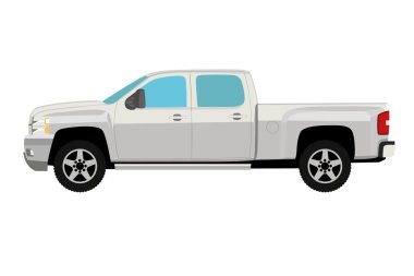 Pick-up truck clipart