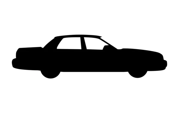 Silhouette de voiture — Image vectorielle
