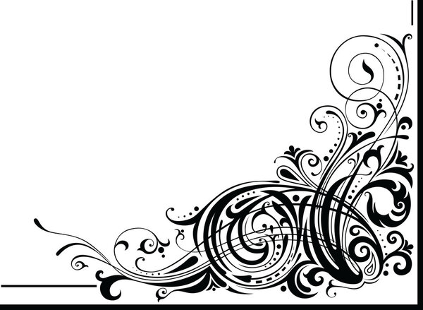 Дизайн векторного угла
