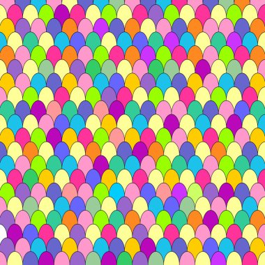 Corolful background. Cheerful fish scales clipart
