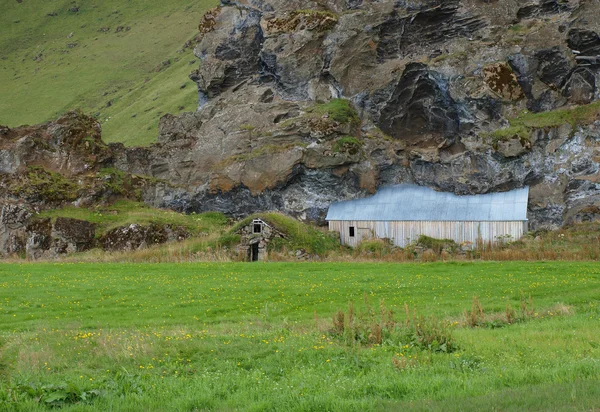 Abandonned gård, Island. — Stockfoto