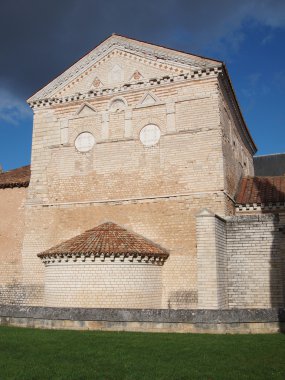 Saint John Baptistery, Poitiers, France. clipart