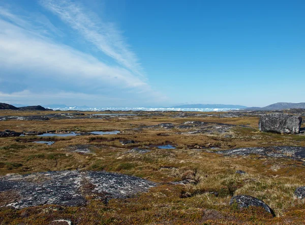 Земля и море, Гренландия . — стоковое фото