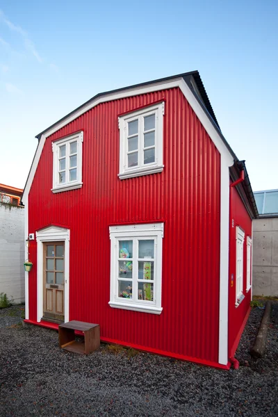 Traditionella skandinaviska hus — Stockfoto