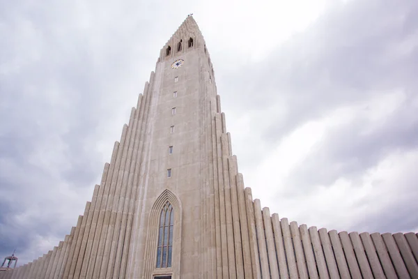 Chiesa di Hallgrimskirkja a Reykjavik, Islanda — Foto Stock