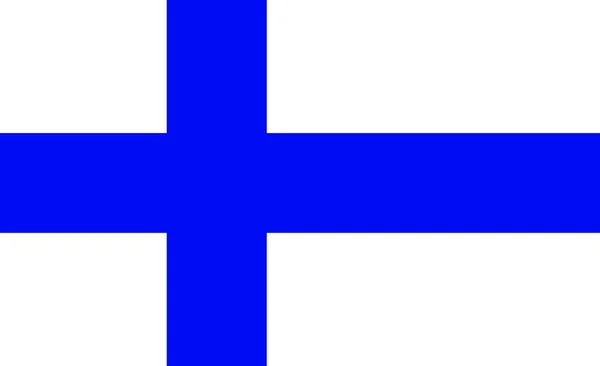 Bandiera - Finlandia — Vettoriale Stock
