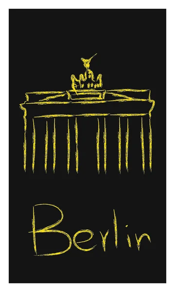 Βερολίνο λογότυπο φορέα — Διανυσματικό Αρχείο