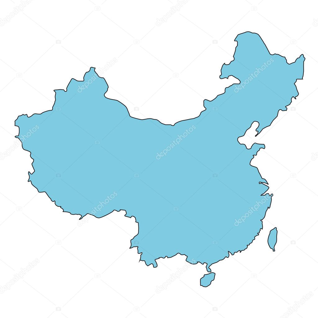 China clear map