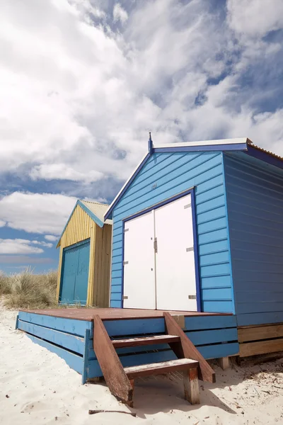 stock image Colourful beach house