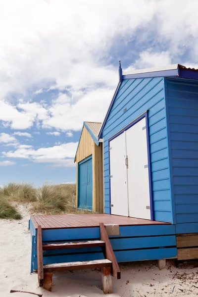 stock image Colourful beach house