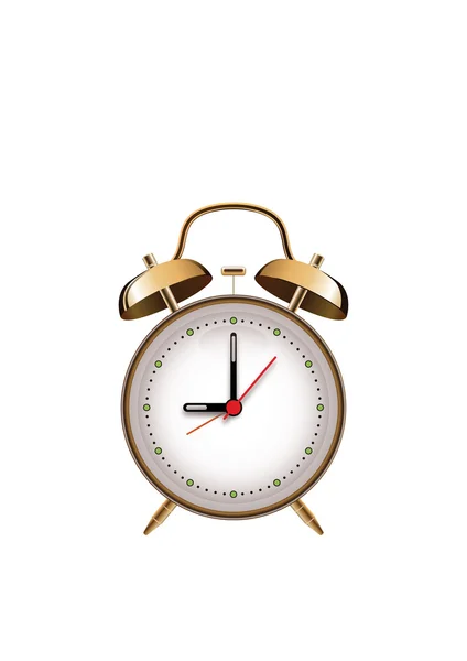 stock vector Alarm clock