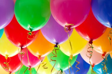 Colorful Balloons clipart