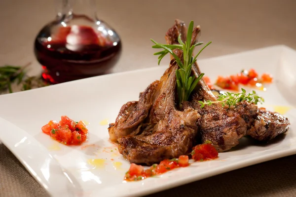 Grilled Lamb Chops — Stock Photo, Image