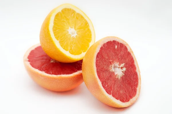 Pomelo y naranja — Foto de Stock