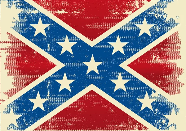 Прапор Конфедерації — стоковий вектор