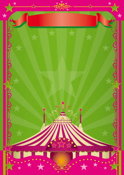 Рожевий цирку — стоковий вектор
