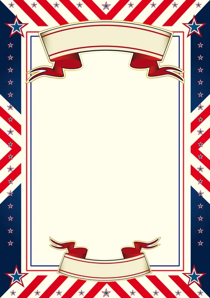 Αμερικανική δροσερό αφίσα — Διανυσματικό Αρχείο