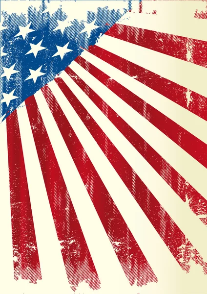 American poster — Stock Vector